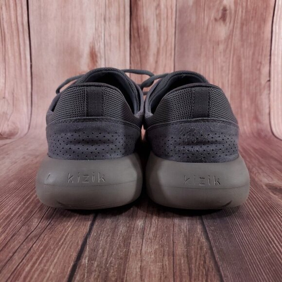 *READ* Kizik Unisex Size M12 W13.5 Madrid Eco Knit Shoes Graphite Hands Free - Picture 11 of 14